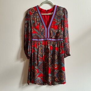 Alice and Olivia floral mini dress